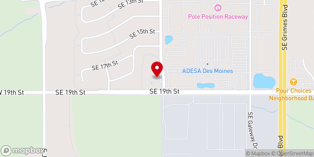 Map showing location of Maranatha Ministries International