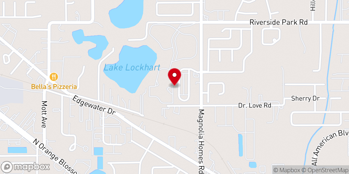 Map showing location of Christ Sanctified Church Inc