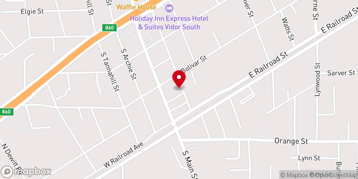 Map showing location of Iglesia De Eastgate