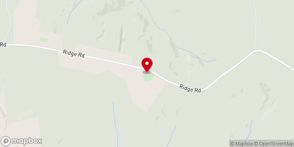 Map showing location of Springfield Baptist Church #1