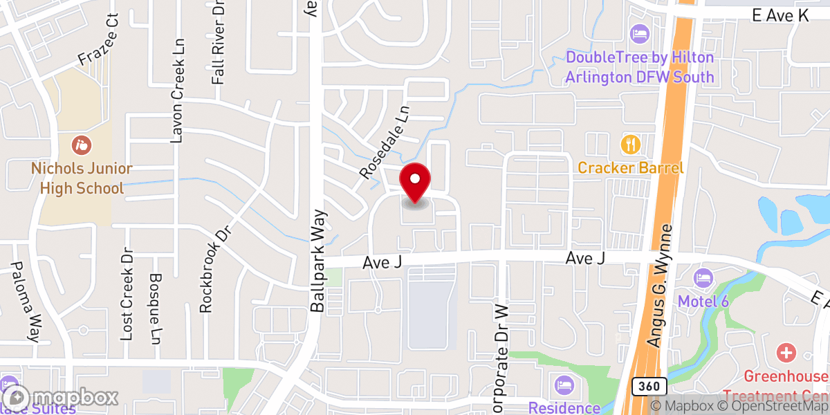 Map showing location of Inspired To Live Church