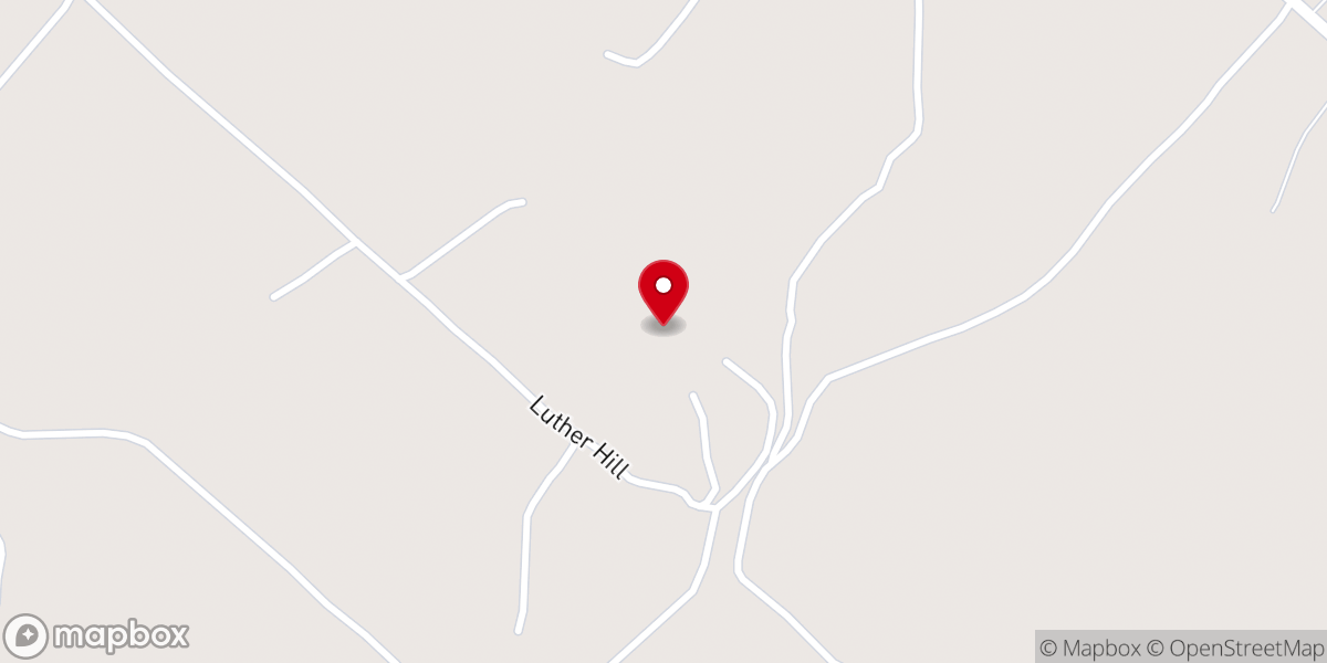 Map showing location of Lutherhill Camp & Retreat