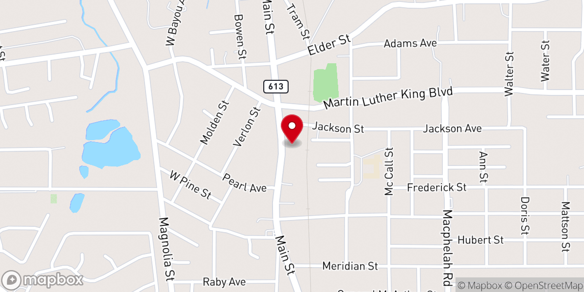 Map showing location of The Meeting Place Prophetic Ministry