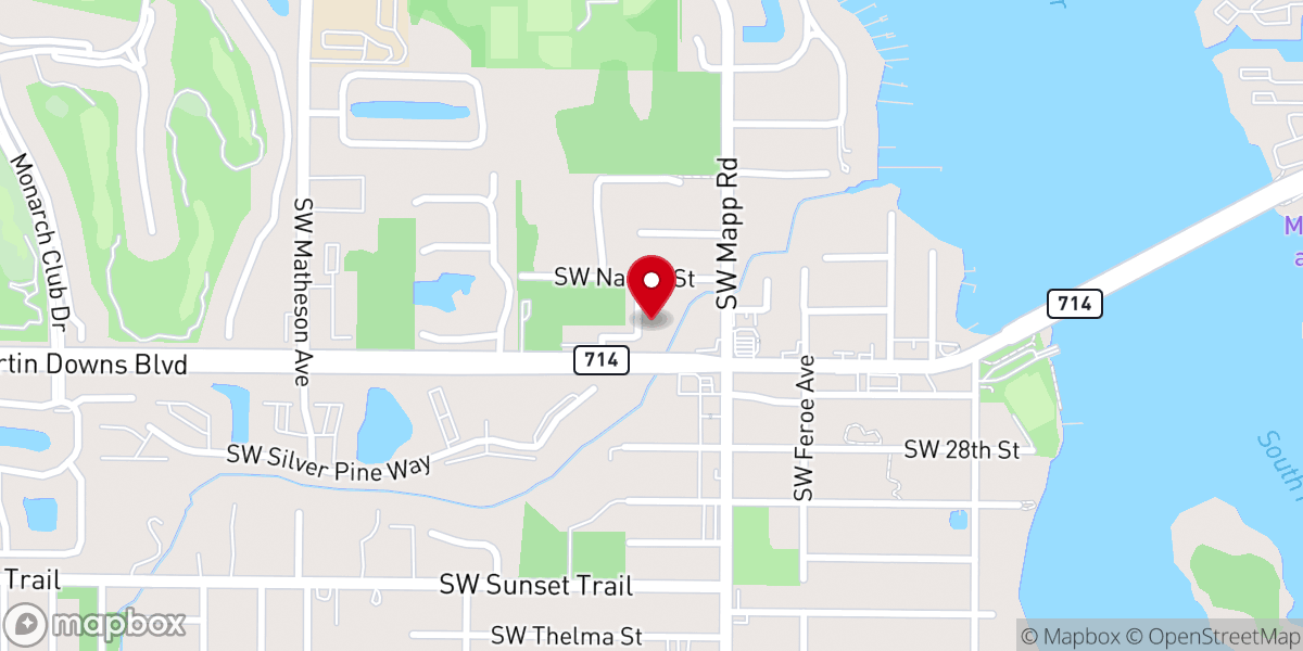 Map showing location of Immanuel Lutheran Church