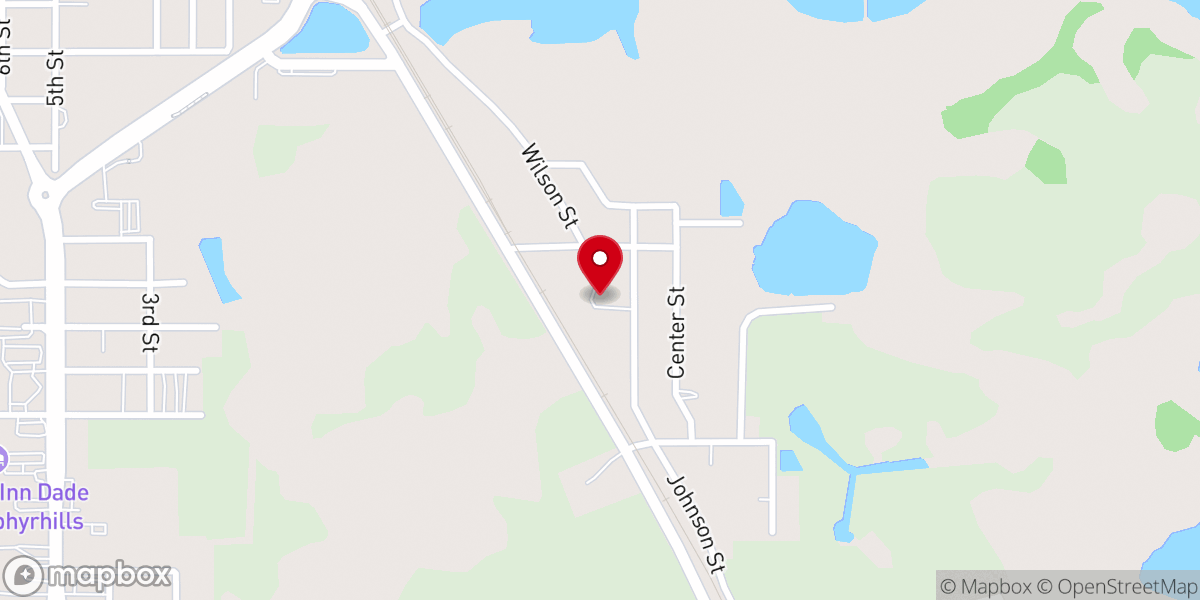 Map showing location of At the Church-Living Christ