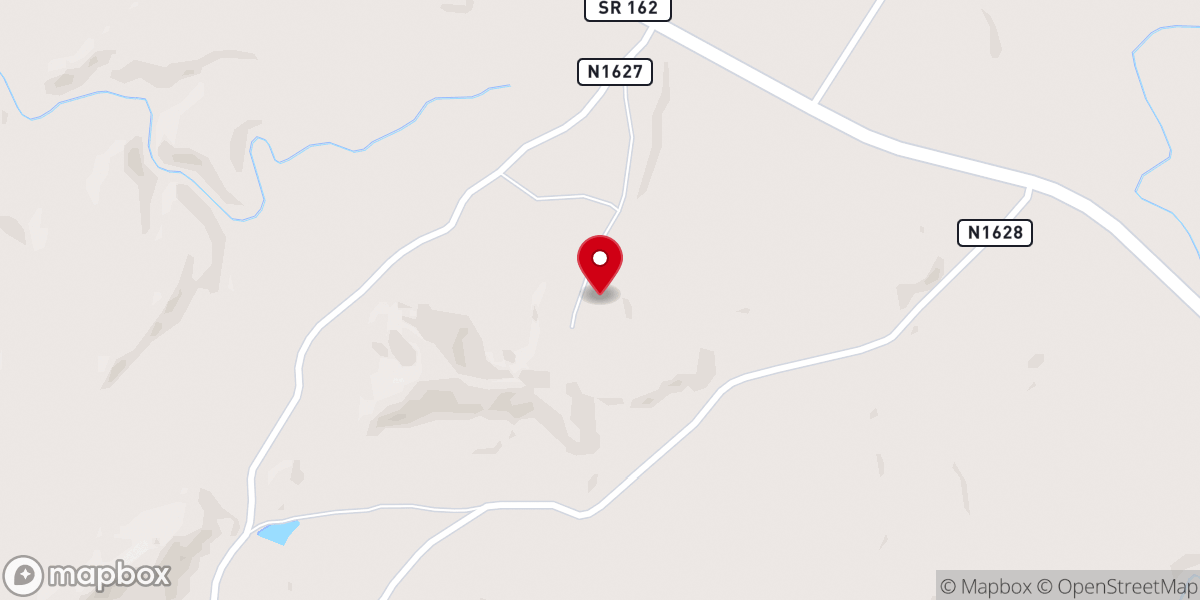 Map showing location of Chapel Hill