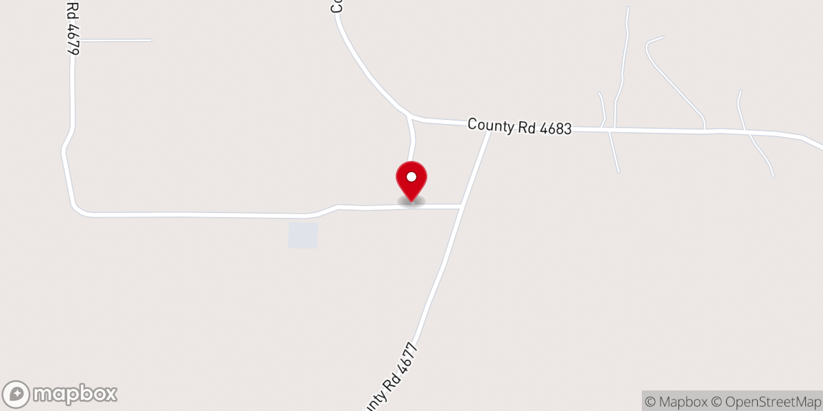 Map showing location of Alamance Baptist Church