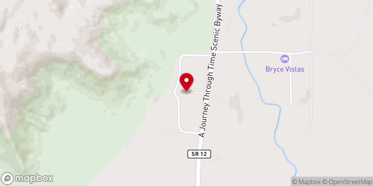 Map showing location of Community Baptist Church