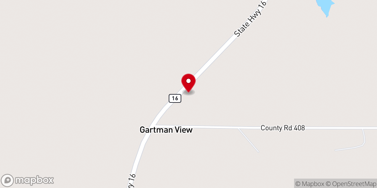 Map showing location of Easley Chapel Free Will Baptist Church