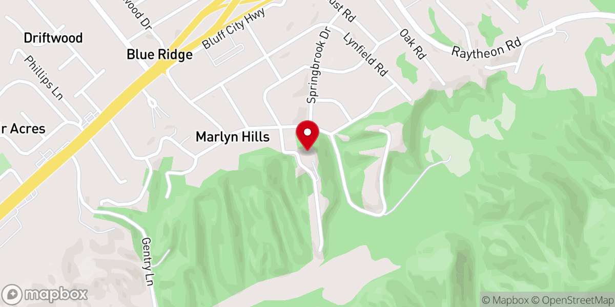 Map showing location of Saint Columba's Episcopal Church