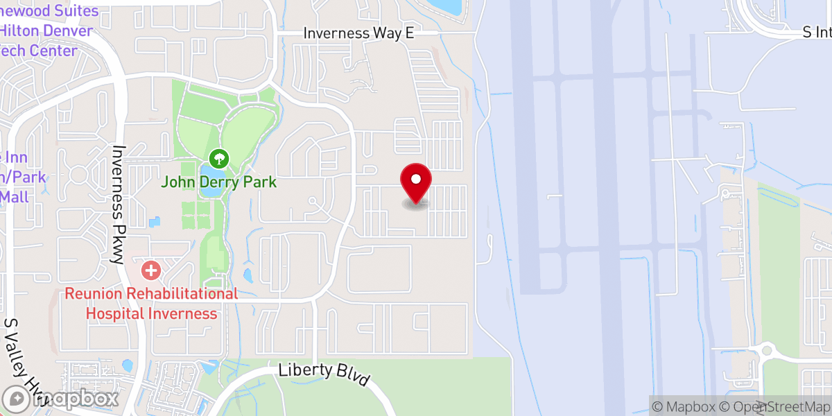 Map showing location of Colorado Christian Academy