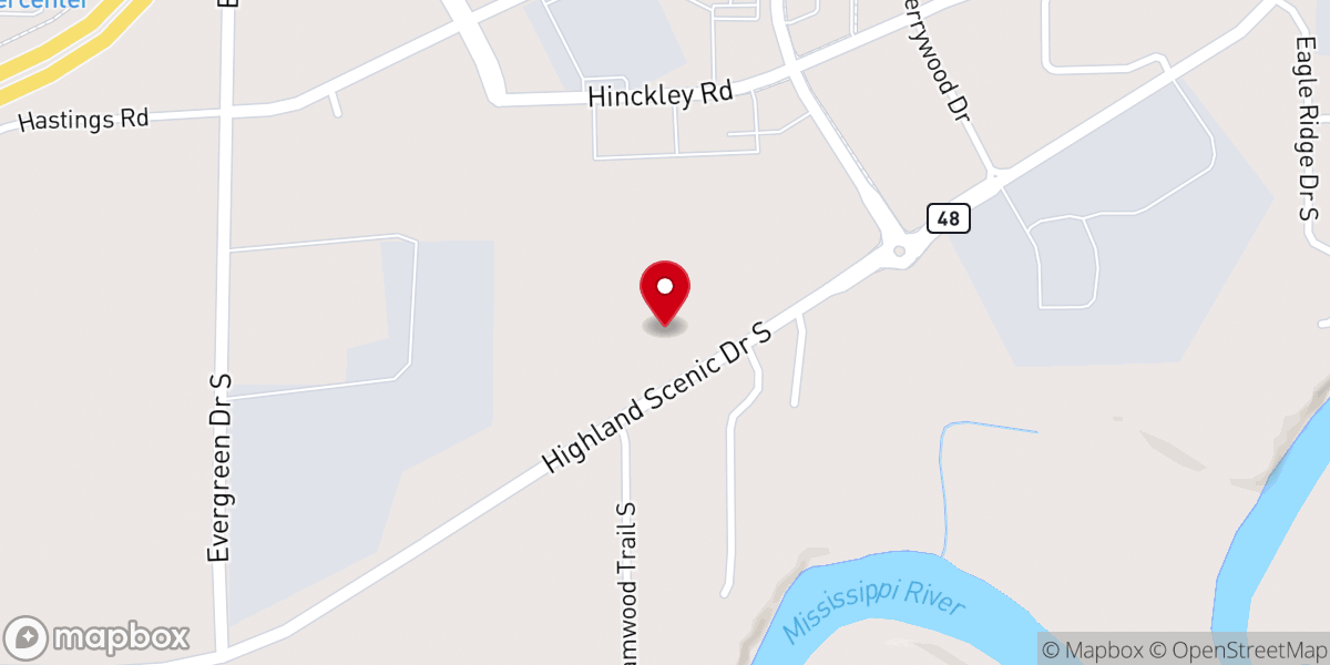 Map showing location of Bena Alliance Church