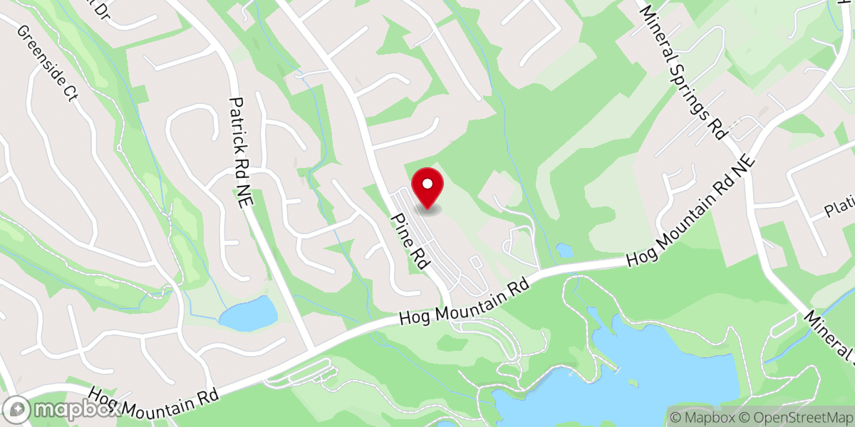 Map showing location of The Pantry at Hamilton Mill