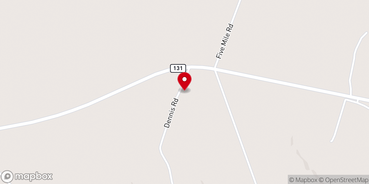 Map showing location of Freemount African Methodist Episcopal Church