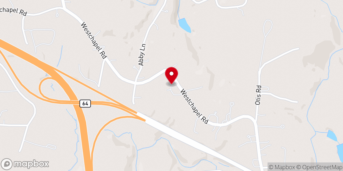 Map showing location of West Chapel