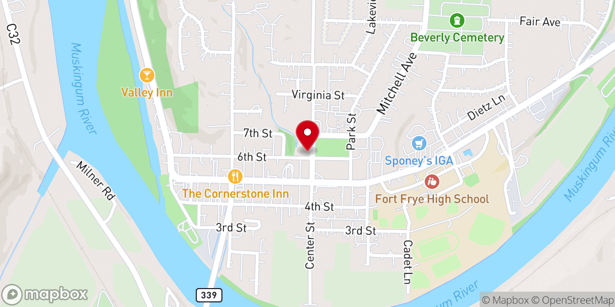 Map showing location of Word of Life Community Church