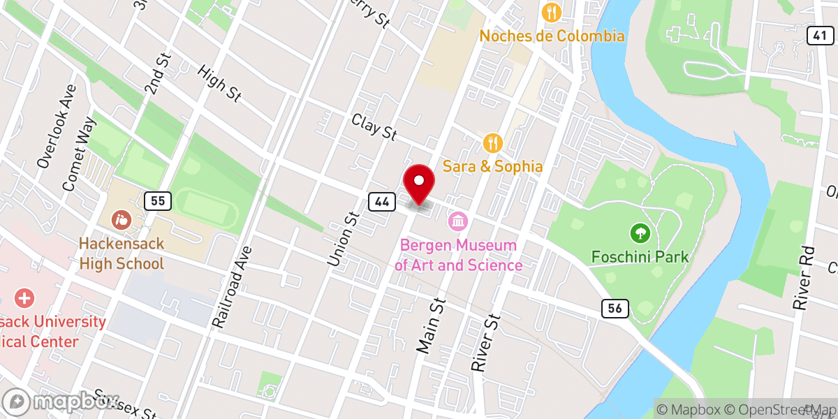 Map showing location of Highway Holiness Church Ministries Inc