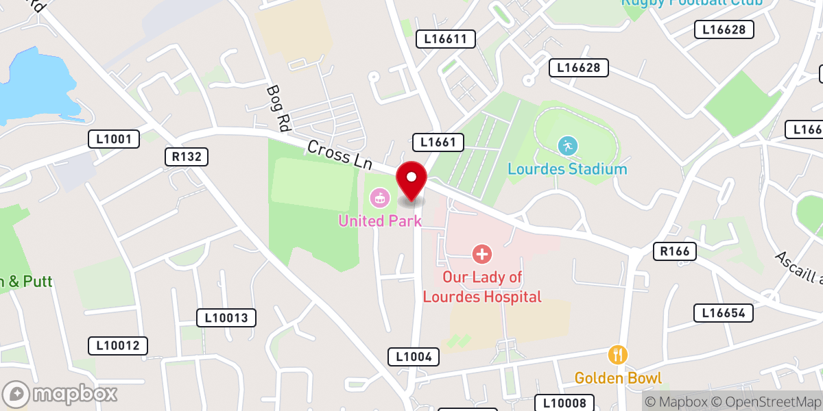 Map showing location of The Windmill House
