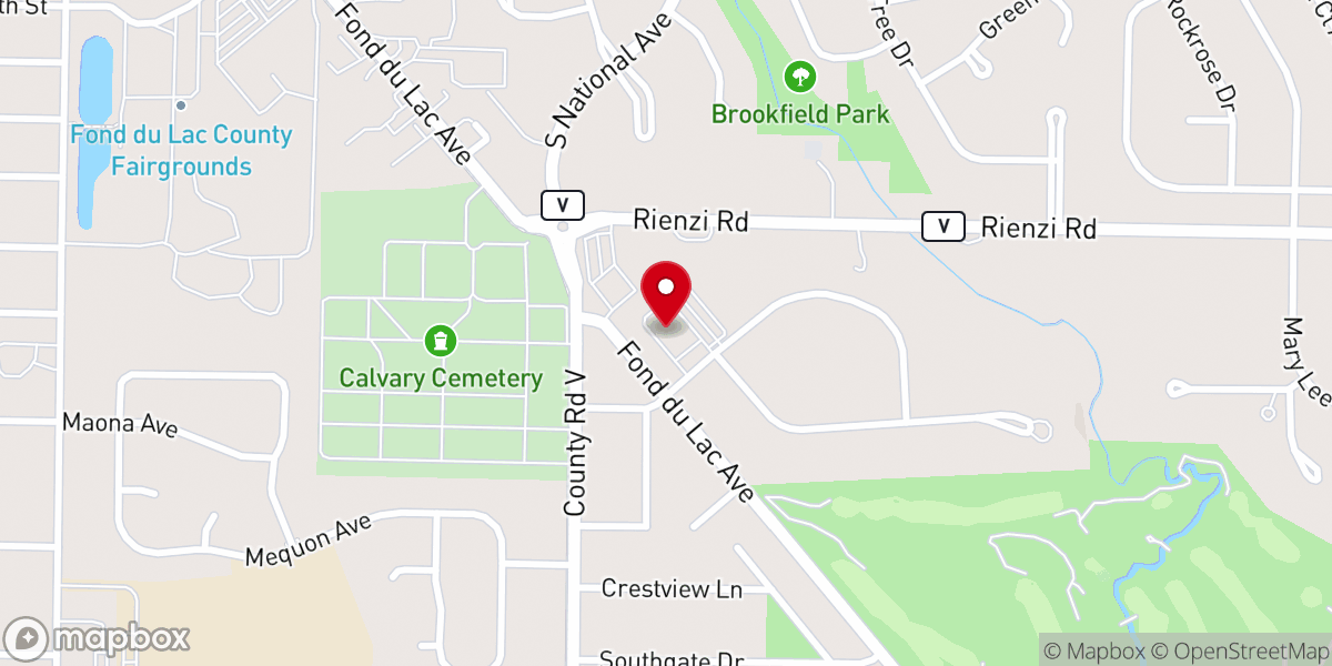 Map showing location of Iglesia Cristiana Asamblea de Dios Hispana