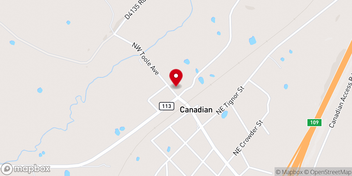 Map showing location of Indian Baptist Mission