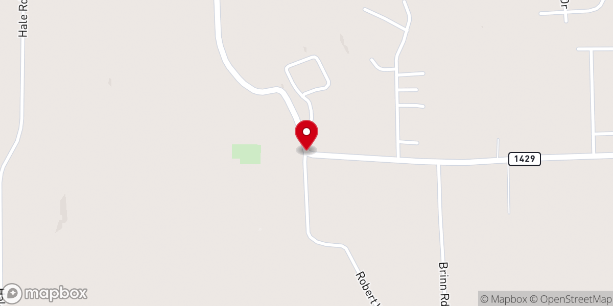 Map showing location of Cole's Campground Untd Methodist