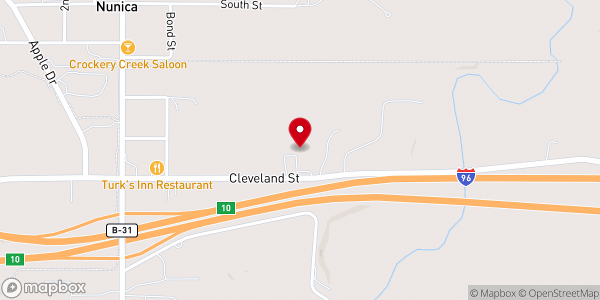 Map showing location of Old Stonegate Farms