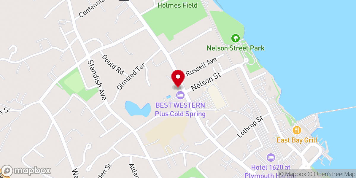 Map showing location of Cold Spring Chapel