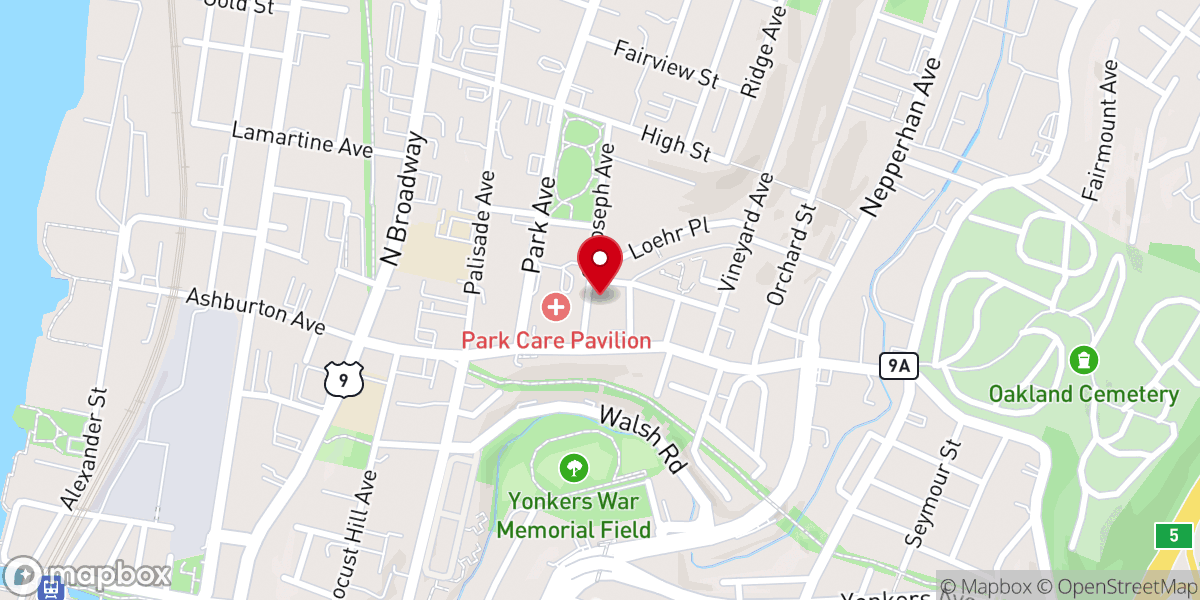 Map showing location of St Joseph's Convent