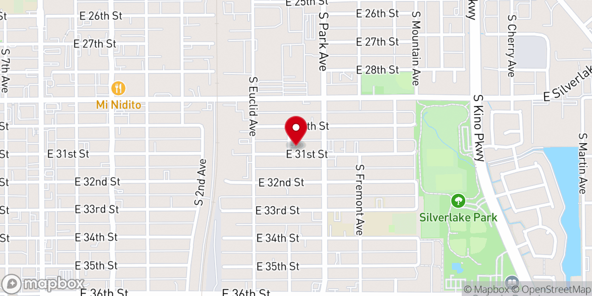 Map showing location of Apostolic Morning Light Church