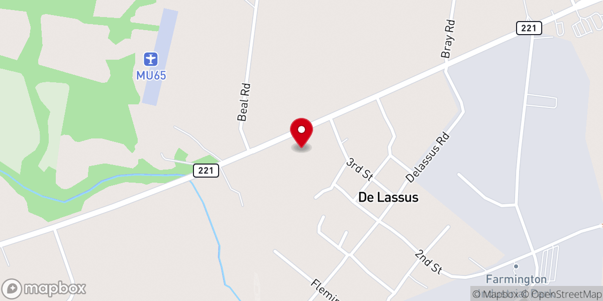 Map showing location of Abundant Life Family Church