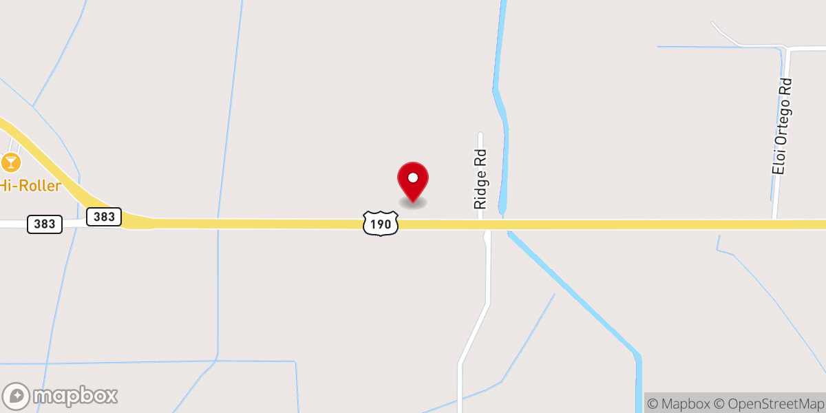 Map showing location of Kinder Congregation