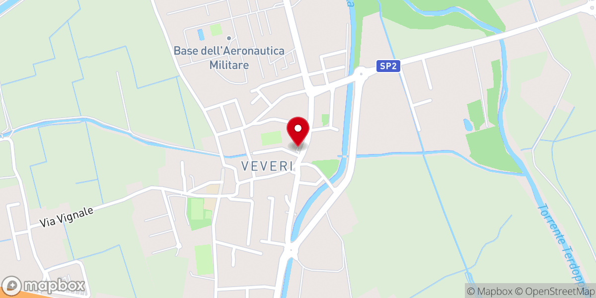 Map showing location of Parcheggio privato della Parrocchia San Maiolo