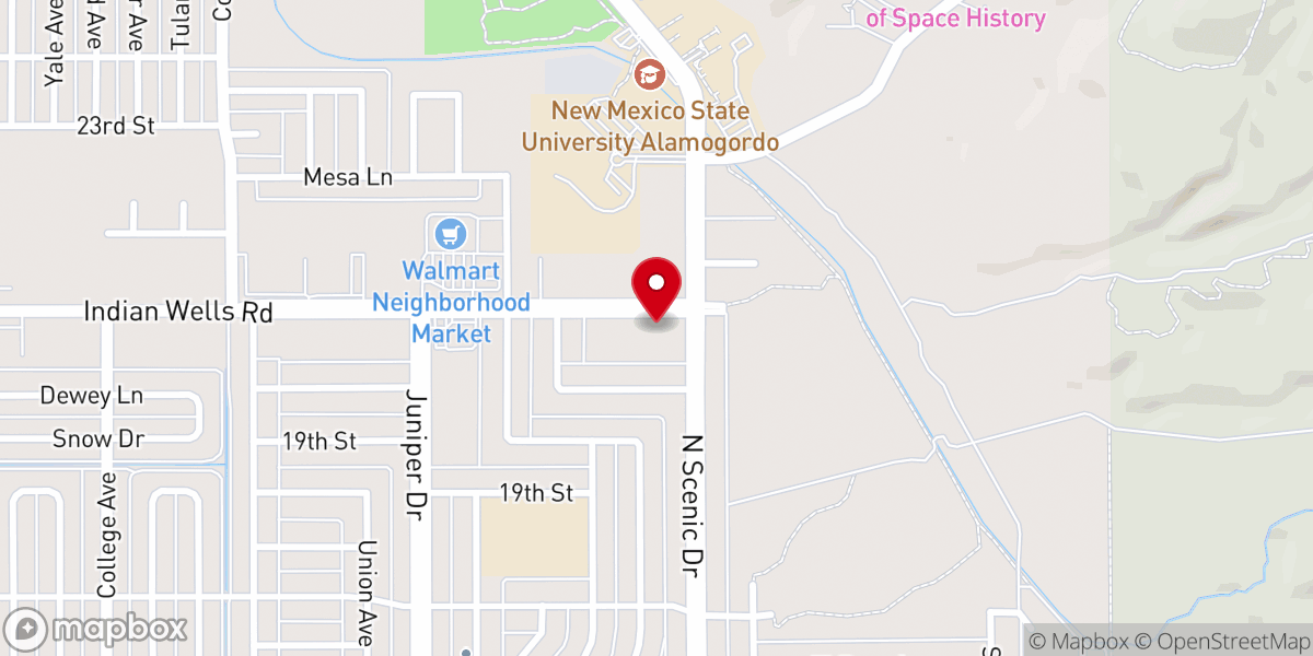 Map showing location of Iglesia De Dios De La Profecía
