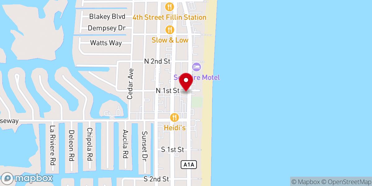 Map showing location of The Pointe Church
