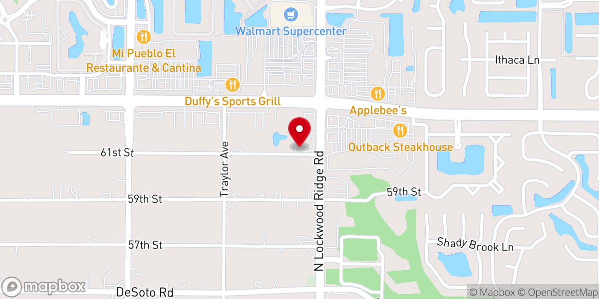 Map showing location of Northminster Presbyterian Church (Rose group)