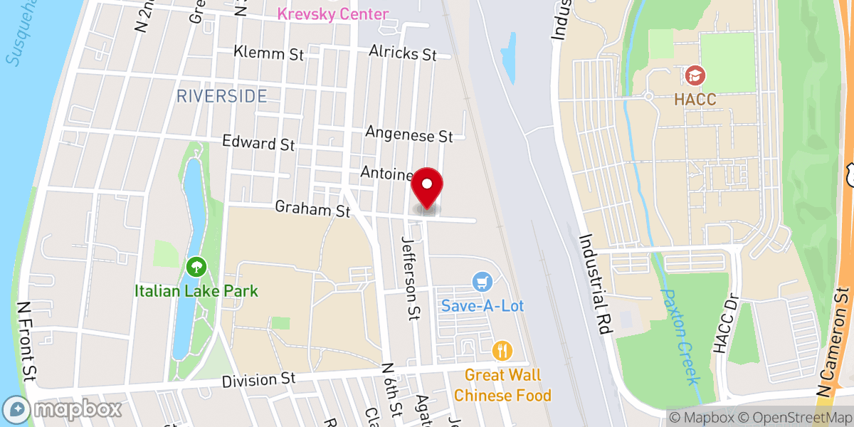 Map showing location of Capital Life Church