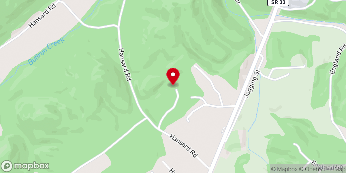 Map showing location of Union Chapel Baptist Church