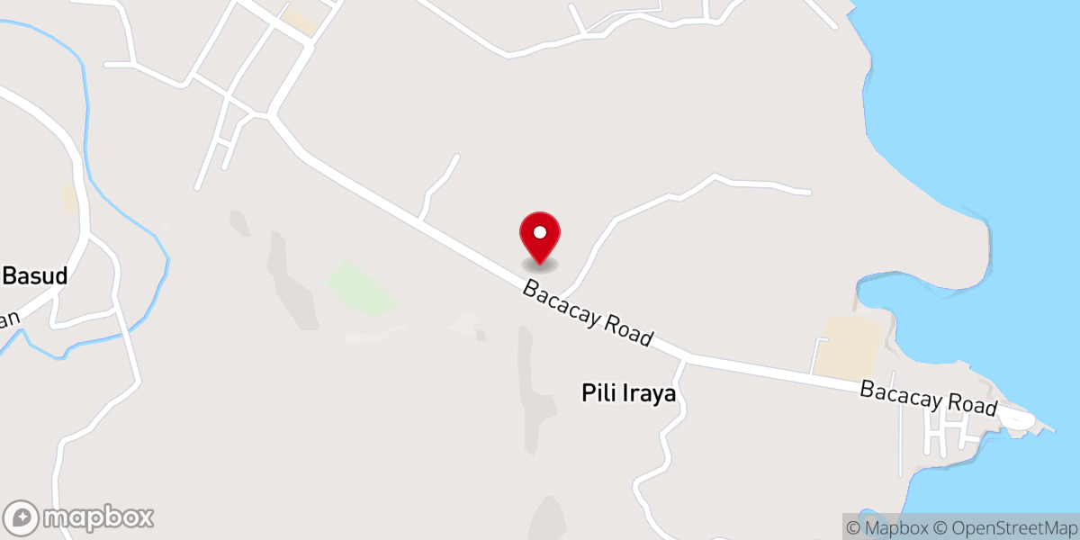 Map showing location of Quasi-Parish of St. John Paul II Church - Pili Iraya, Bacacay, Albay (Diocese of Legazpi)