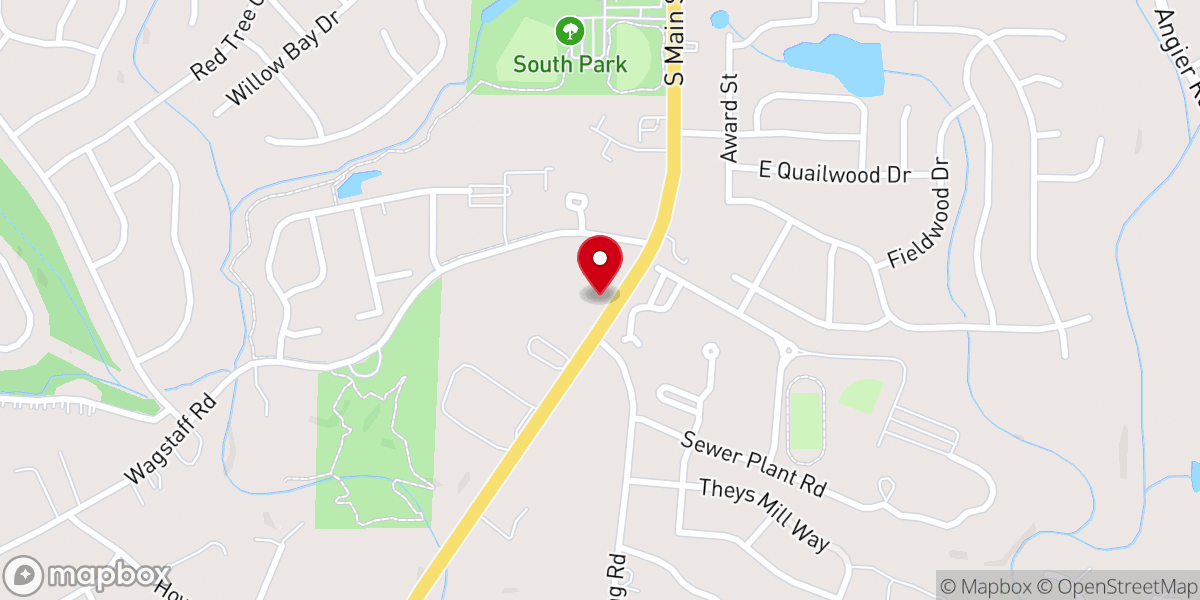 Map showing location of Trinity Episcopal Church