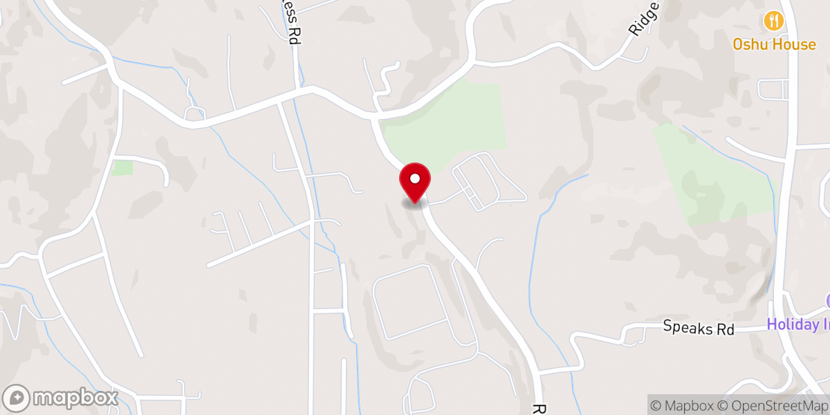 Map showing location of Appalachian Church