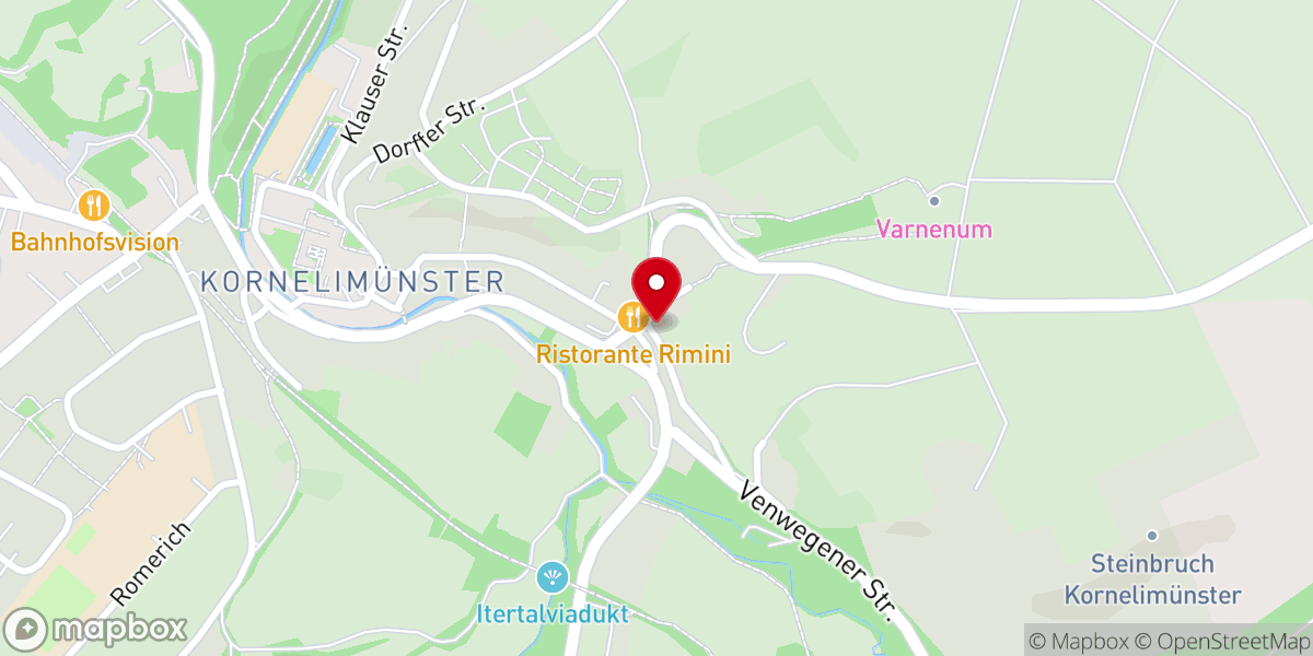 Map showing location of Antoniuskapelle - Kornelimünster