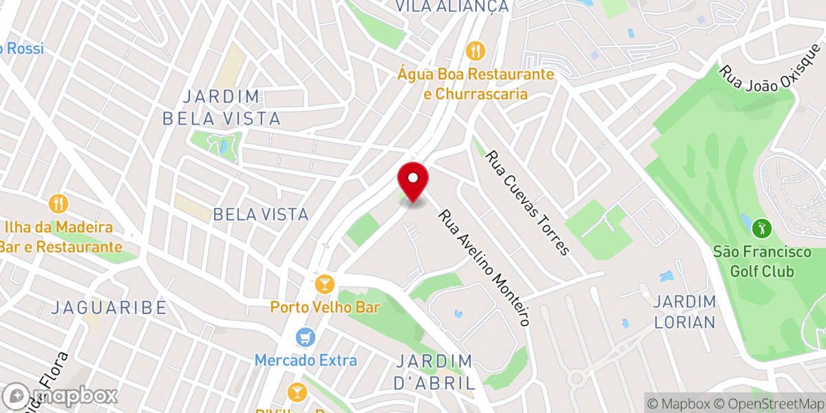 Map showing location of Paróquia São Domingos o Pregador Diocese de Osasco