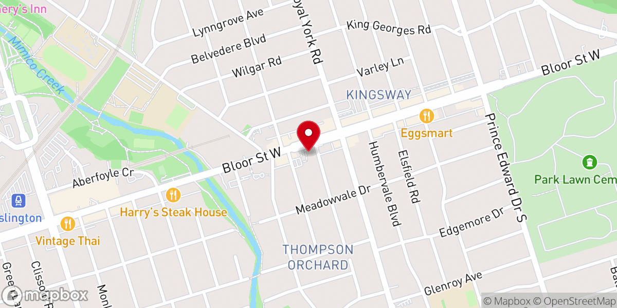 Map showing location of Our Lady of Sorrows Roman Catholic Church