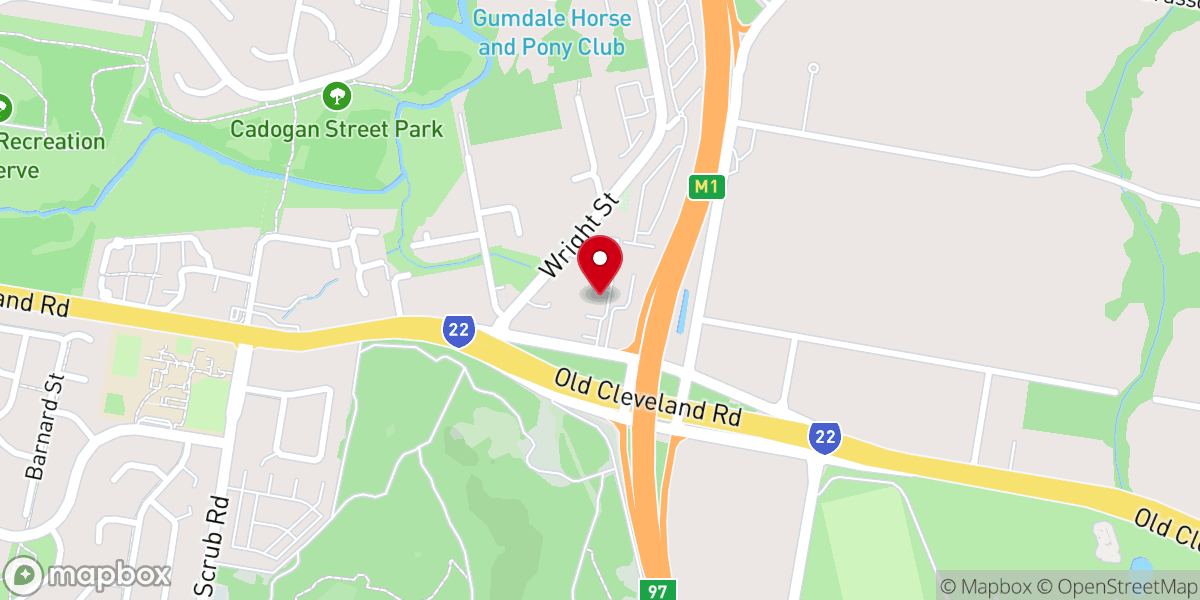 Map showing location of Favor Church Brisbane