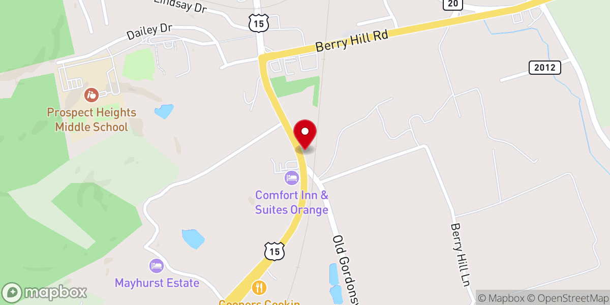 Map showing location of Barbara's Soul Food On Wheels