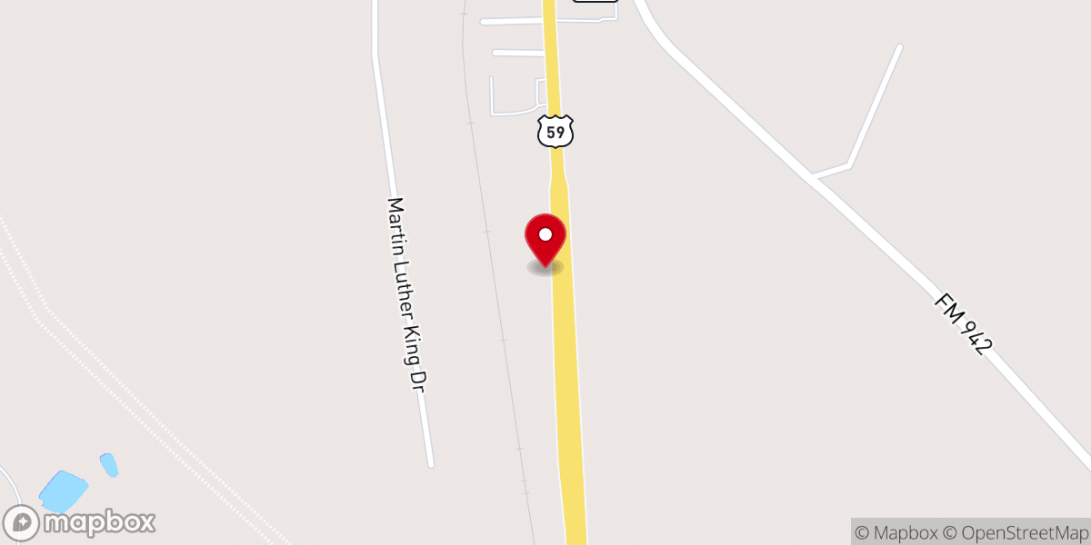 Map showing location of Corrigan Christian Resource Center - Food Distribution Center