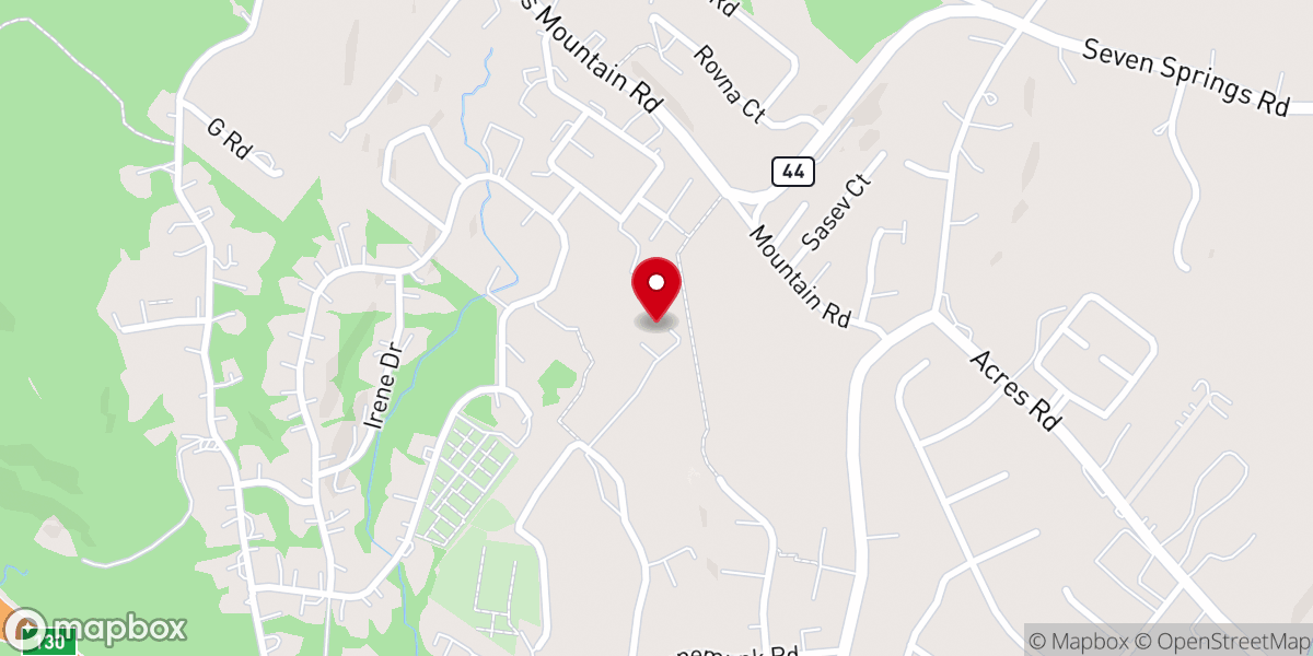 Map showing location of U T a Mesivta of Kiryas Joel