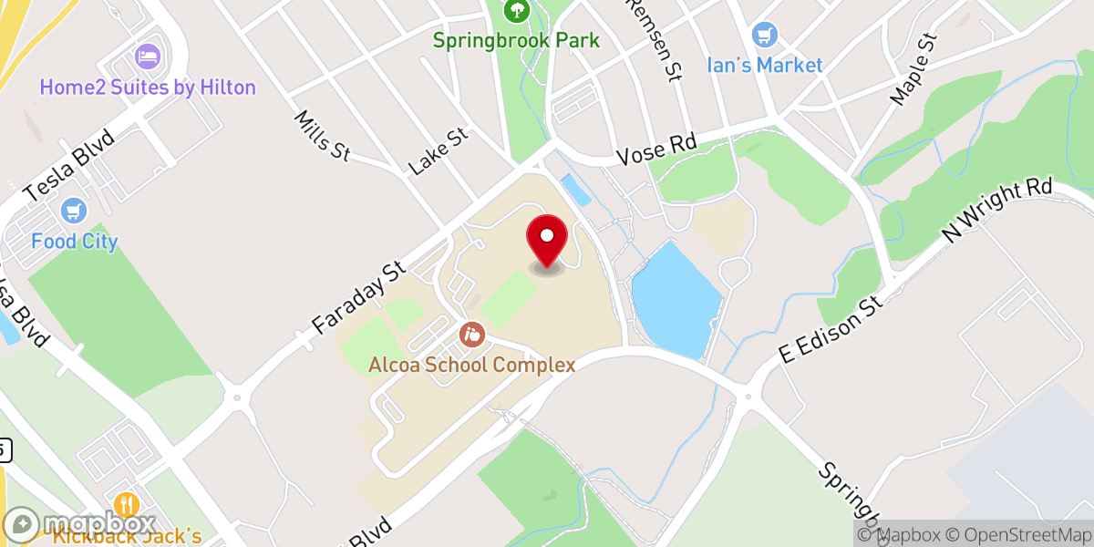 Map showing location of Vineyard Springbrook