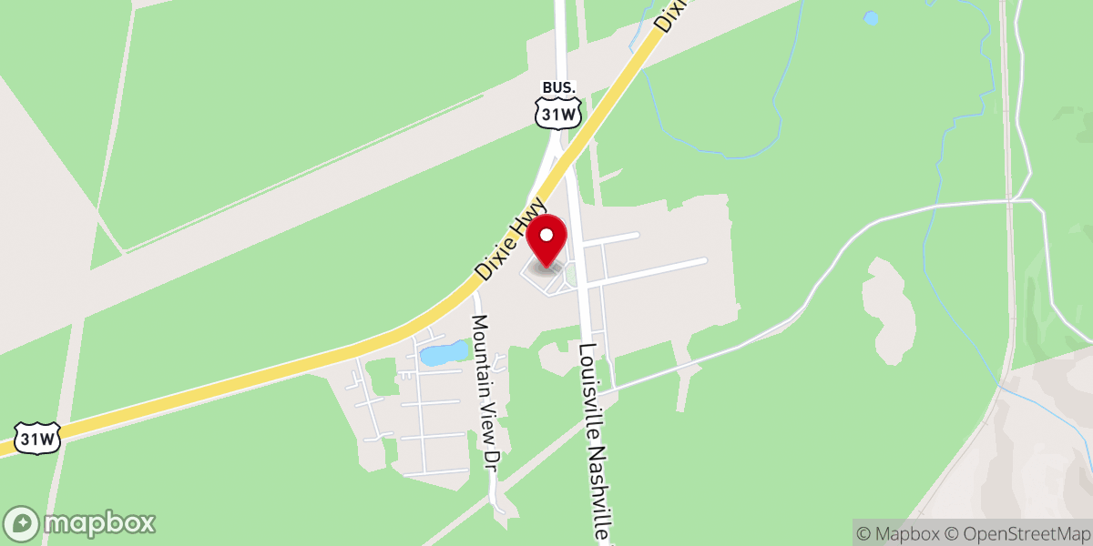 Map showing location of River of Life Full Gospel Church