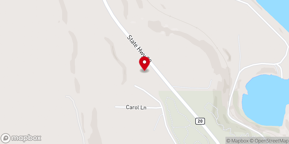 Map showing location of Hopeline Christian Society